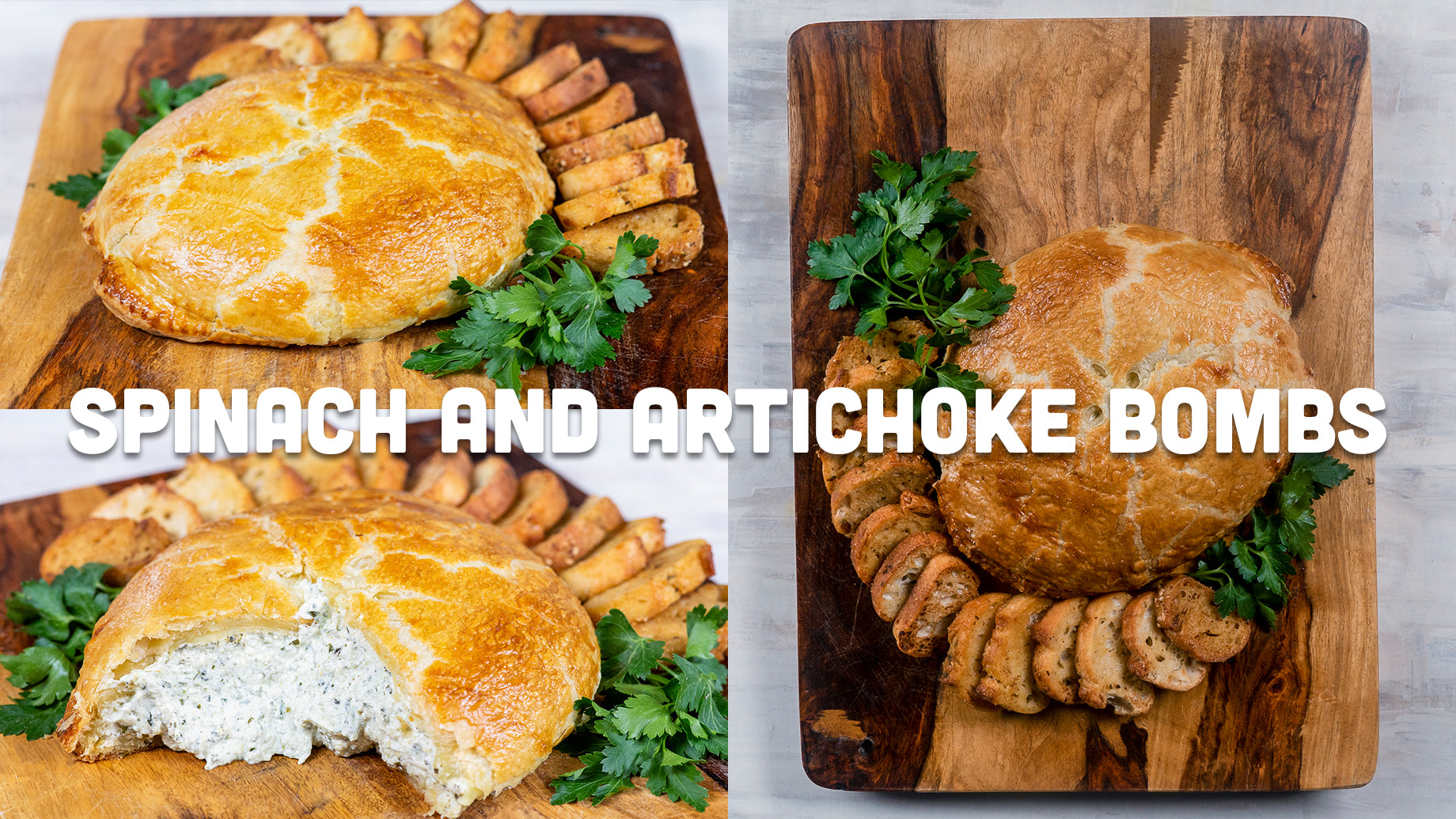 Spinach & Artichoke Cheese Bomb