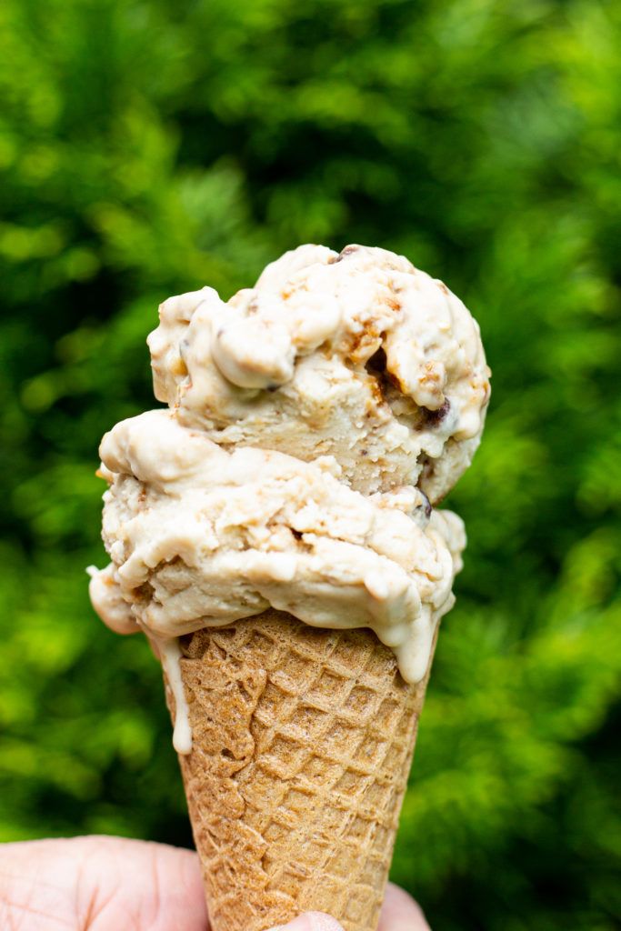 Obsession-worthy Peanut Butter Cookie Ice Cream